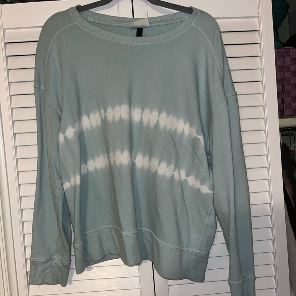 Tie-dye Blue Sweatshirt